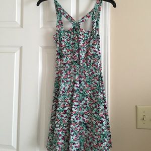 Short flower dress