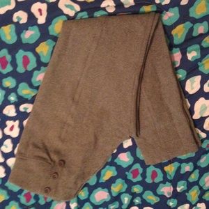 Gray  Stretch Dress Pants