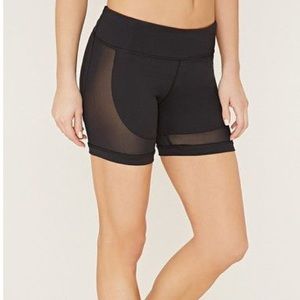 Mesh Side Paneled Shorts