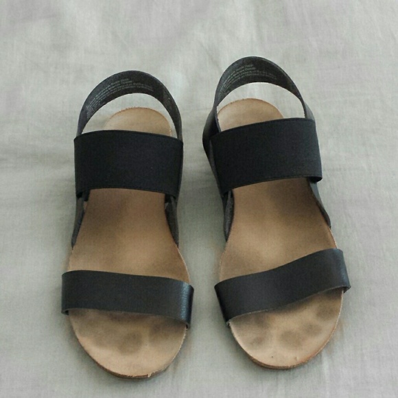 Mossimo Supply Co. Sling Footbed Sandals Black