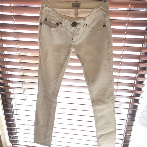 Free people white skinny jeans