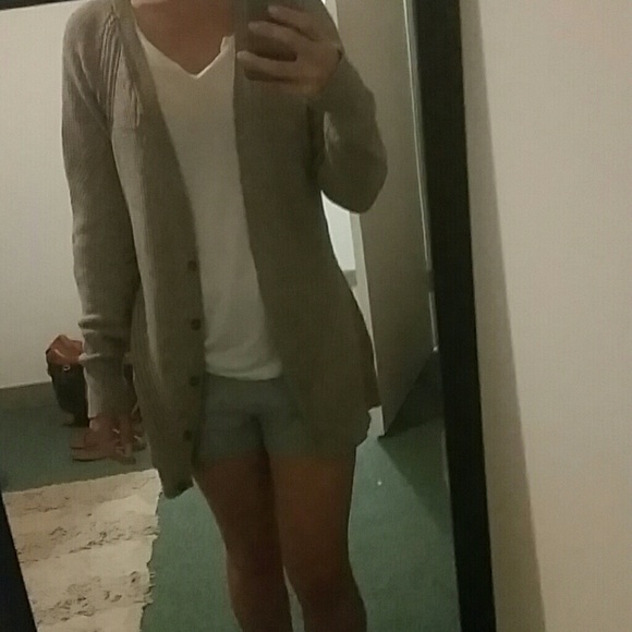 Sale! American Eagle long waffle knit cardigan