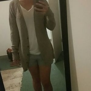 Sale! American Eagle long waffle knit cardigan