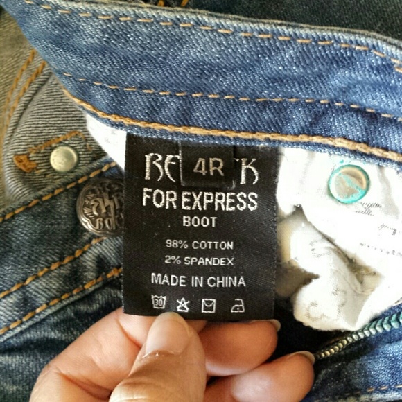 Express Rerock boot cut jeans - Picture 4 of 4