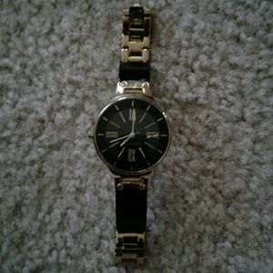 Black and Gold watch