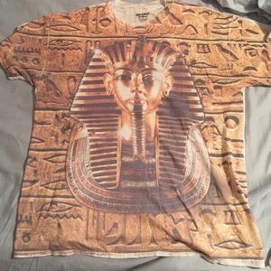 Pharaoh golden tee shirt