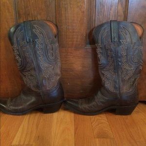 Custom handmade Lucchese cowboy boots