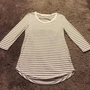 Off White and black top