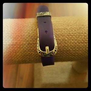LAST CHANCE Purple silicone band