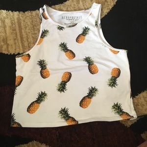 Pineapple crop top