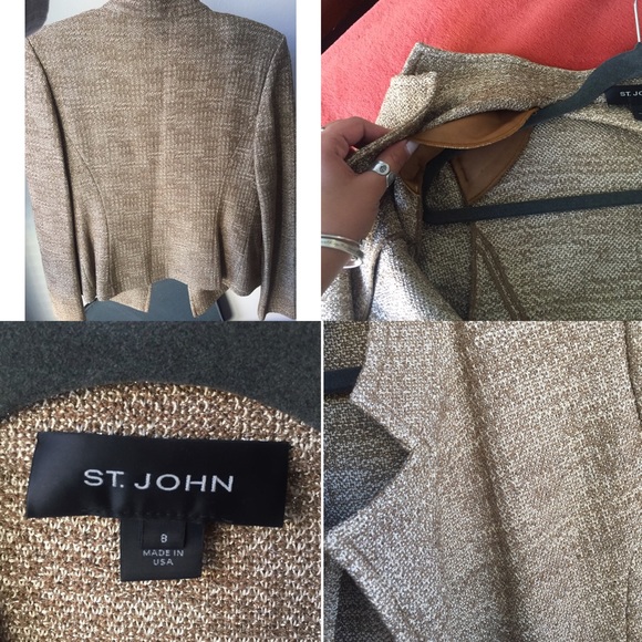 St. John designer blazer - Picture 2 of 2