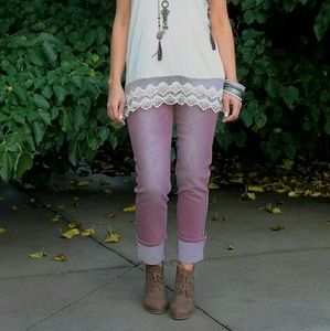 Purple BOYFRIEND jeans