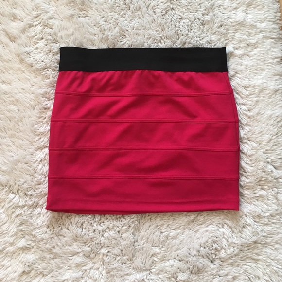 Stoosh | Skirts | Hot Pink Pencil Skirt | Poshmark