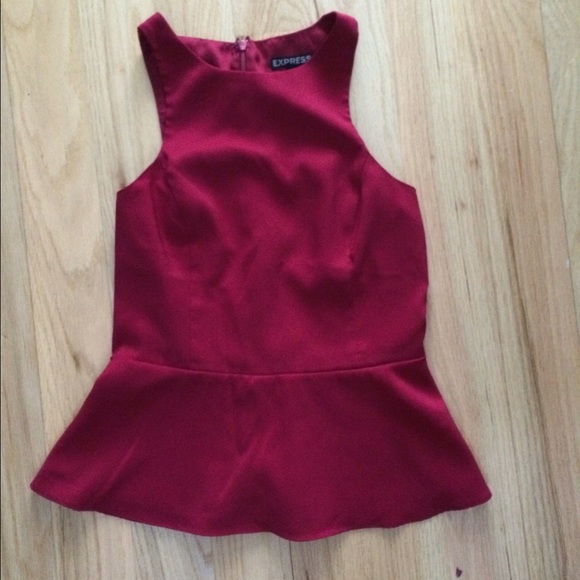 Express peplum top