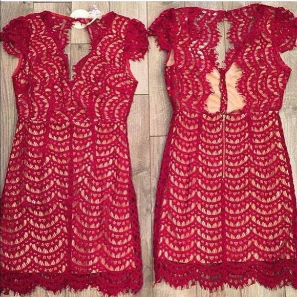 Pink Lace dress