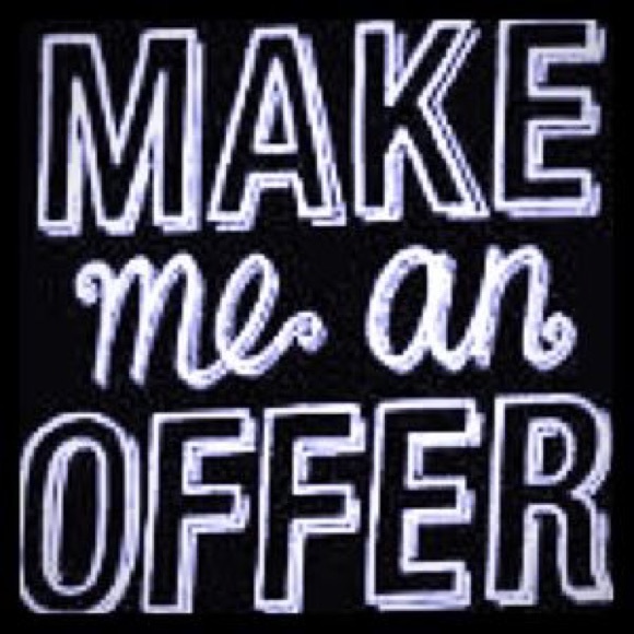 Reasonable offers accepted! Willing to negotiate!