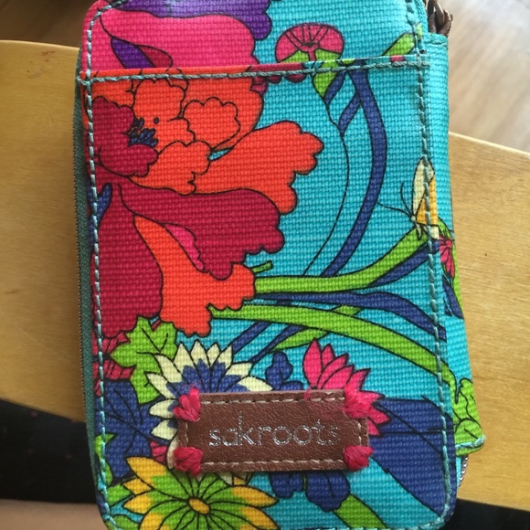 Sakroots Zipper Wristlet Wallet