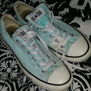 Light blue converse