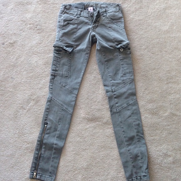 Almost famous cargo skinnies.