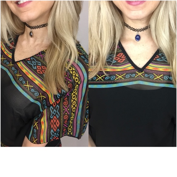 🔴PRICEDROP🔴WOW Coolest Unique Tribal Top Small - Picture 3 of 8