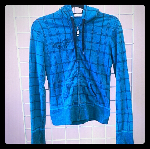 Roxy Black & Blue Hoodie