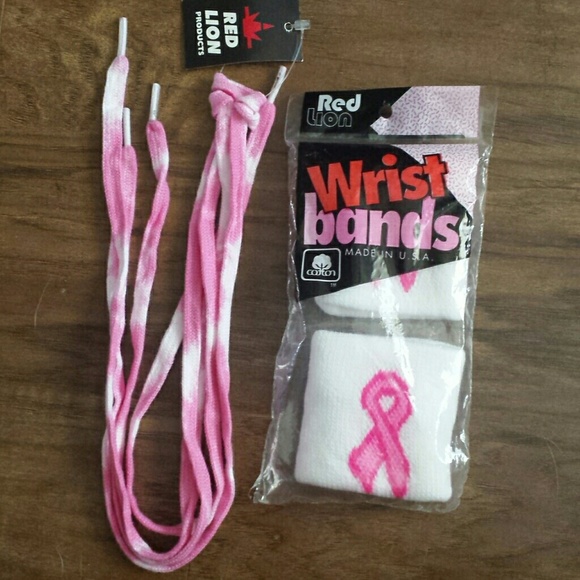Accessories - Breast cancer Wristband & shoelaces