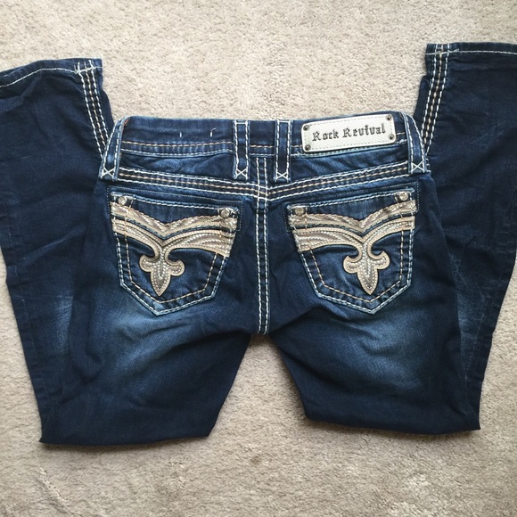 Rock revival capris