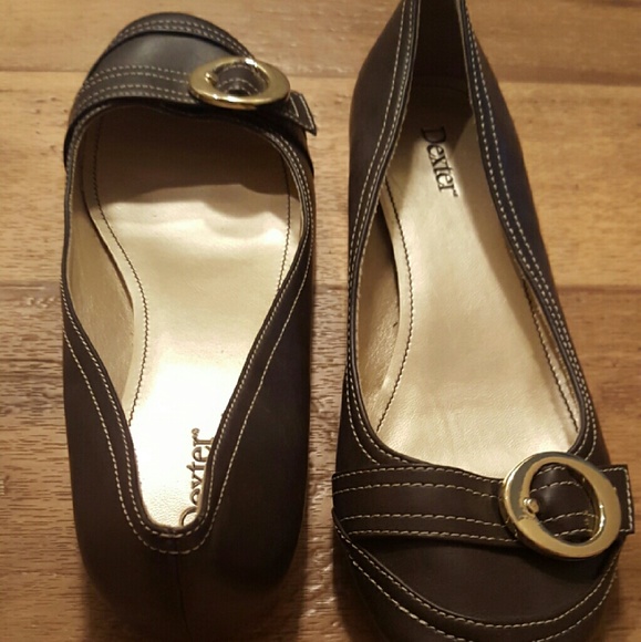 New, Dexter brown flats