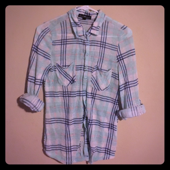 Half sleeve flannel