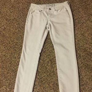 SO white skinny jeans