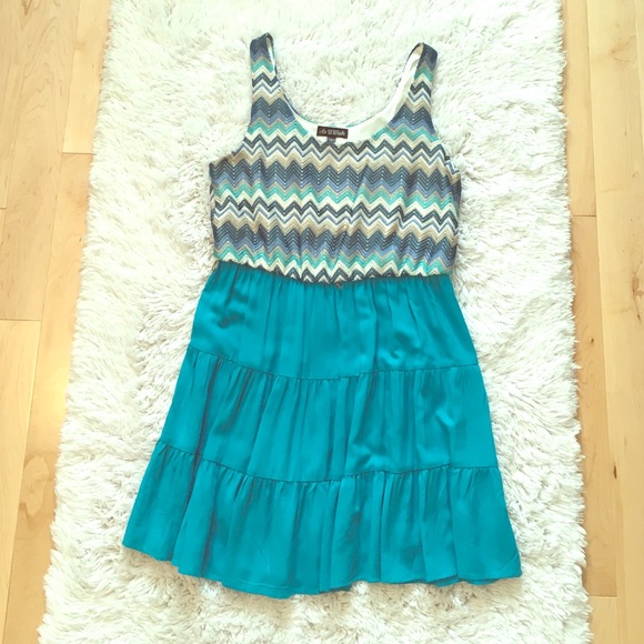 Teal Toned Sun Dress
