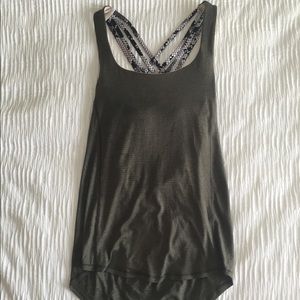 Lulu lemon open back tank
