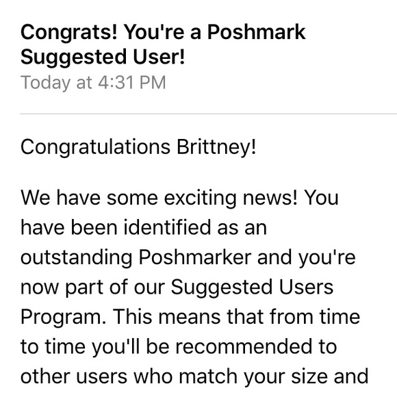 POSH AMBASSADOR HERE! Shop with confidence! - Picture 2 of 4