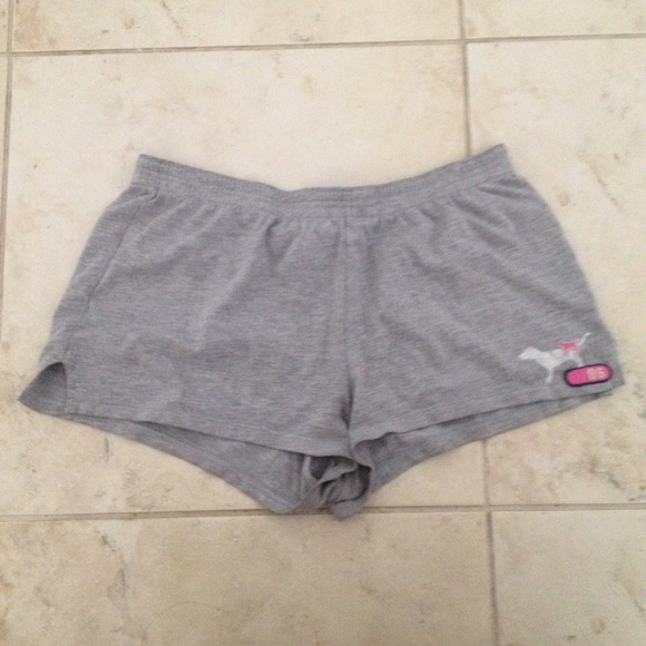 VS Pink Pajama Shorts Size M