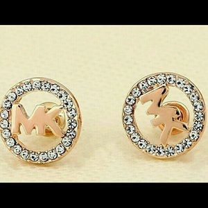 MK Gold Earring