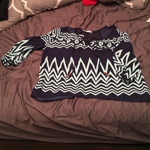 Chevron blouse