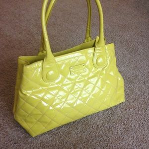Kate Spade Yellow Quilted Bag
