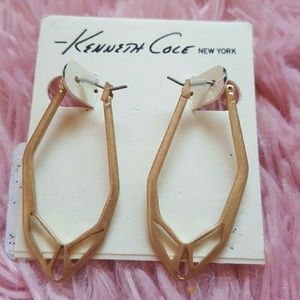 Kenneth Cole hoop earrings
