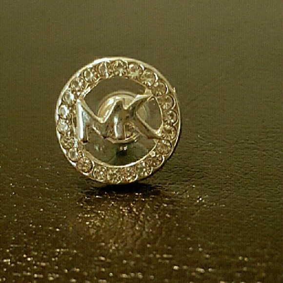 MK Silver Earrings - Picture 3 of 4