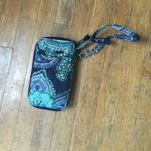 Vera Bradley wristlet.