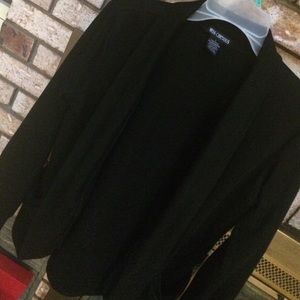 Black cardigan with pockets