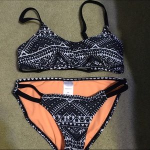Tribal print bathing suit