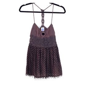 Free People Crochet Tank Top