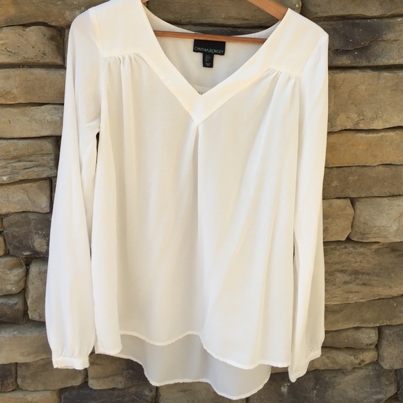 Ivory blouse size s