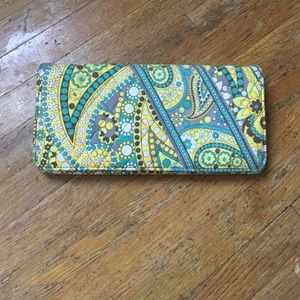 Vera Bradley Travel Wallet.