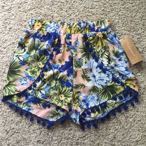 Floral Francesca's shorts