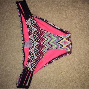 tribal print bikini bottoms