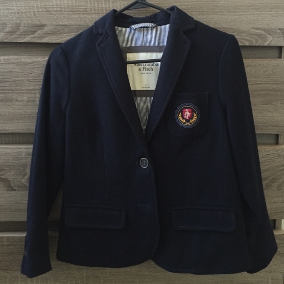 Navy Blue Abercrombie Blazer