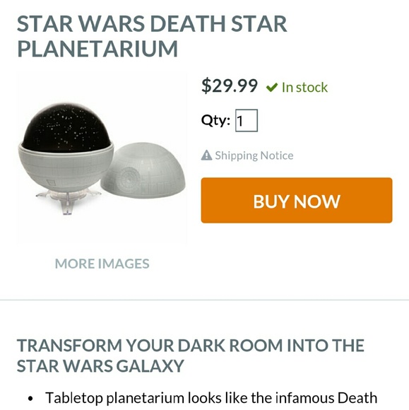 Death Star Planetarium