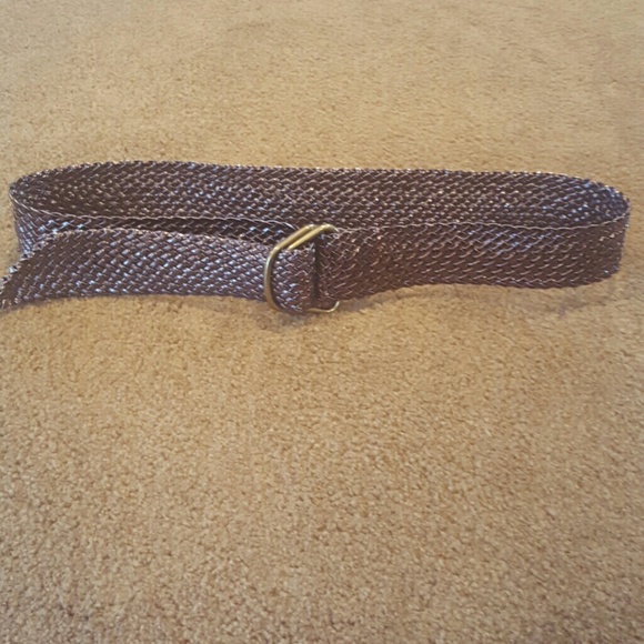 Shiny brown belt